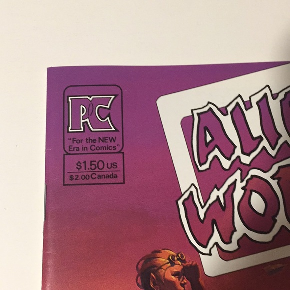 Alien Worlds #1 Pacific Comics, 1982 White Pages - Picture 4 of 8